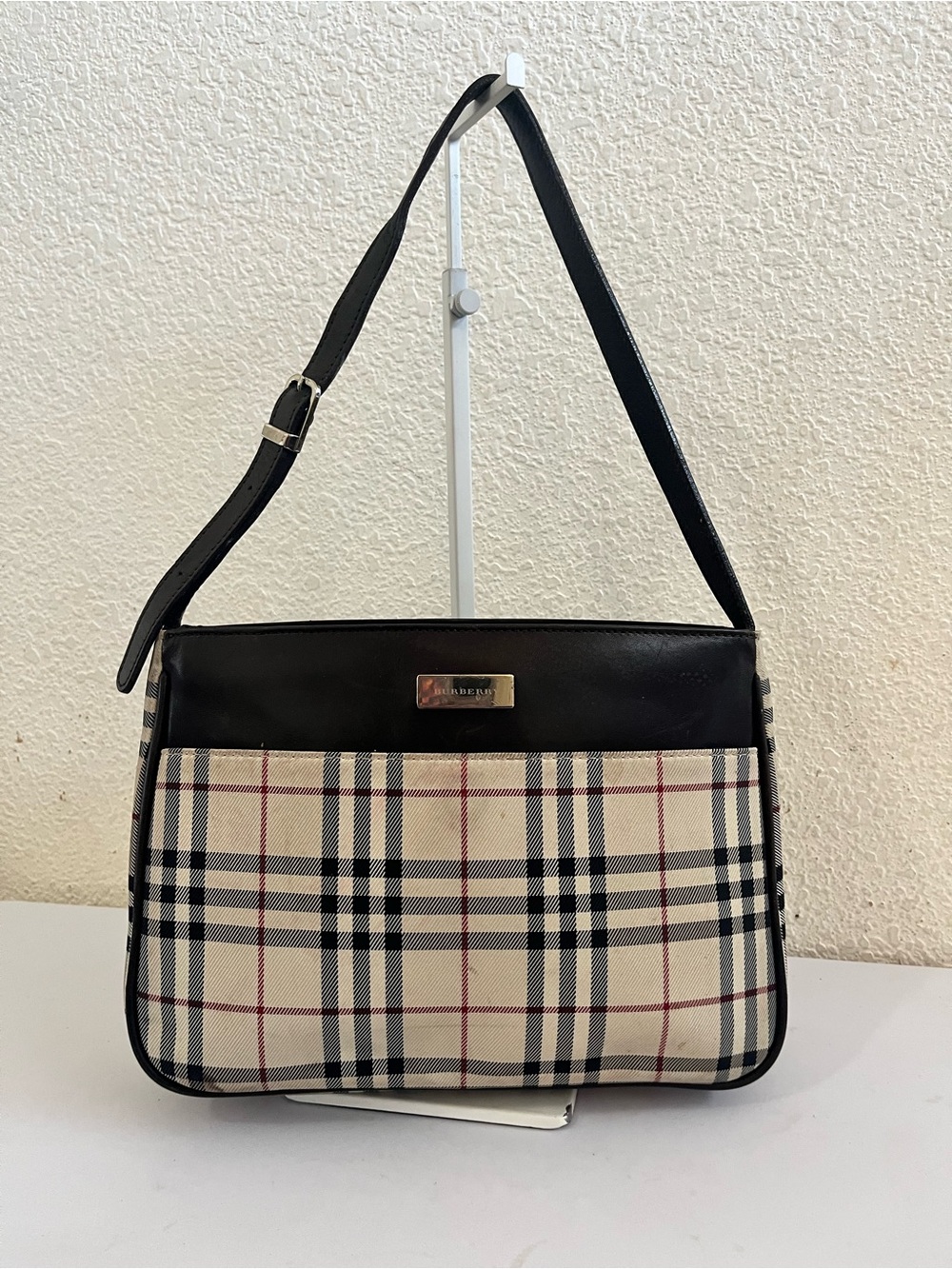 Burberry vintage check shoulder bag